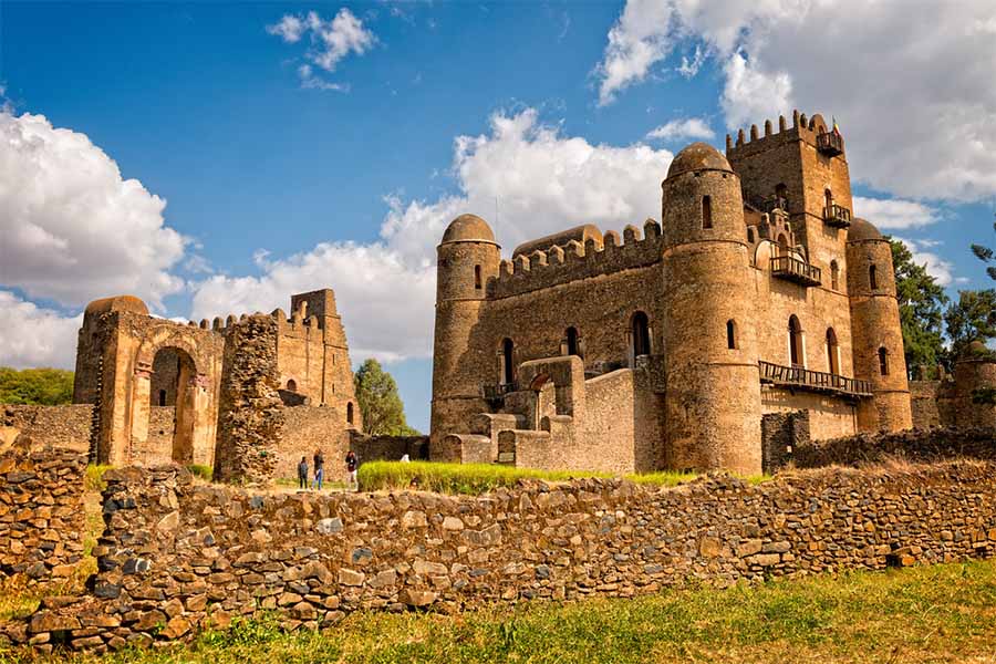 THE CASTLE OF GONDAR